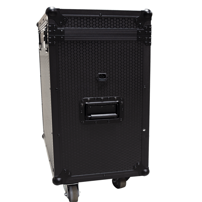 Rasha 6in1 Bullet Bar | Charging Road Case with Power In/Out | Holds 6 Fixtures + Cables