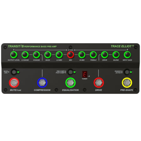 Peavey Trace Elliot Transit B Bass Pre-amp & Effects Pedal