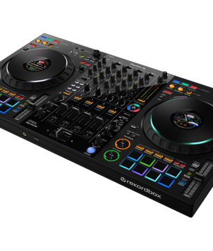 Pioneer DJ DDJ-FLX10 | 4 Decks, Stems, DMX | Hybrid DJ Controller