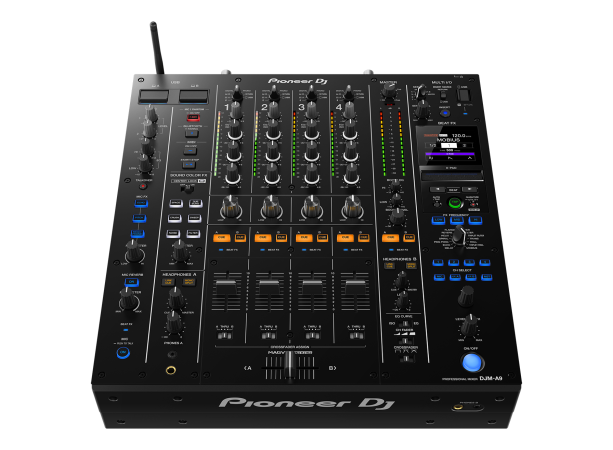 Pioneer DJ DJM-A9 | 4‑Channel DJ Mixer | Bluetooth, Dual USB & FX Suite