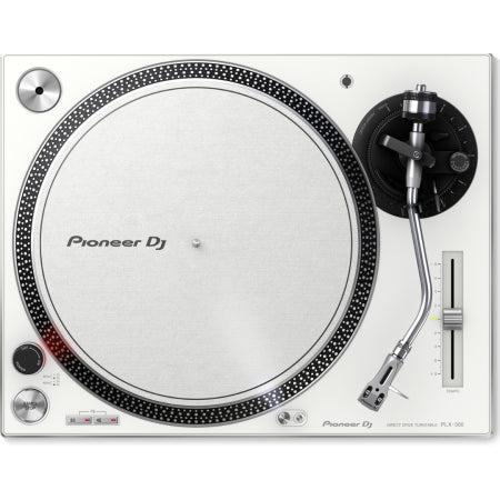 Pioneer DJ PLX-500-W | High-Torque White Direct-Drive Turntable with USB & Phono/Line Output