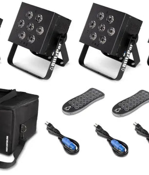 Prost Lighting BlitzPar CarryPack | 4pc w/ Bag