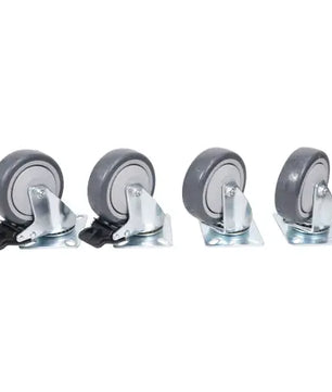 ProX X-CASTER4BLK100X80 | Replacement 4 inch Industrial Grade Caster Wheels