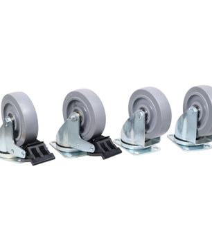 ProX X-CASTER4GR95X65 | Industrial Grade Replacement 4 inch Caster Wheels