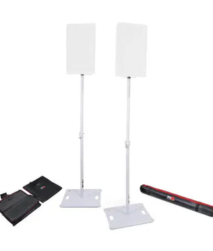 ProX X-POLARIS WH | 2x Speaker/Lighting Stand and Bags