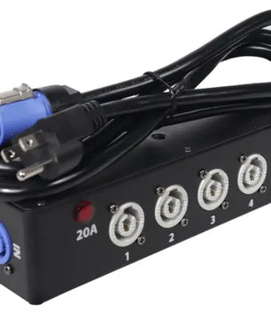 ProX X-PWC X4 Box | Power Bank 4-Way PowerCon Center