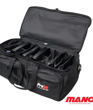 ProX XB-CP46 | Large Utility Carry Bag with Organizing Dividers for Cables, LED Lighting, and More