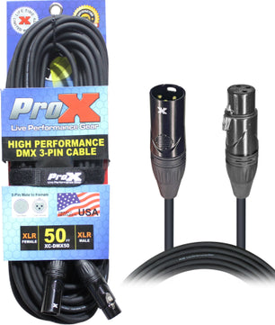ProX XC-DMX50 | 50' DMX Cable