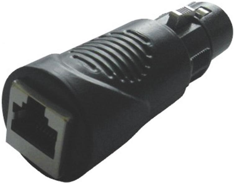 ProX XC-RJ45XF3 | RJ45 to 3PIN Female DMX Adapter