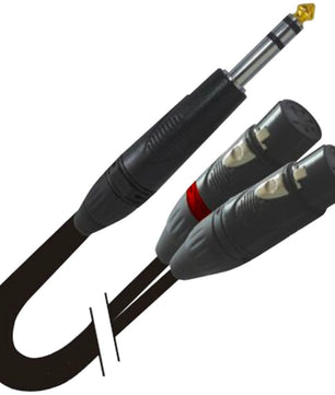 ProX XC-SYXF03 | 3' Y Cable 1/4