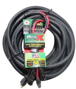 ProX XC-XLREC50 | 50ft XLR / IEC Combo Cable