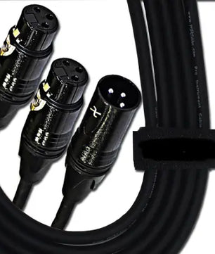 ProX XC-YXM25 | 25ft XLR-M to Dual XLR-F Cable