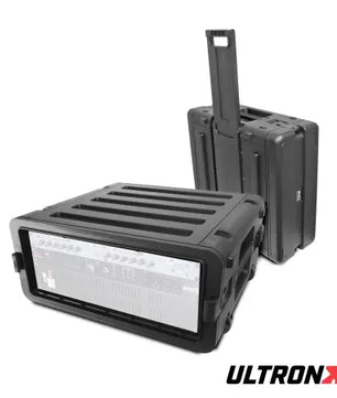 ProX XM-4UHW | 4U Rack ABS Case with Handle and Wheels