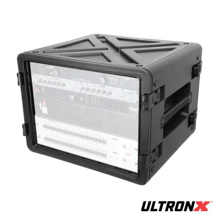 ProX XM-8U | UltronX 8U Rack Space Molded Plastic Case