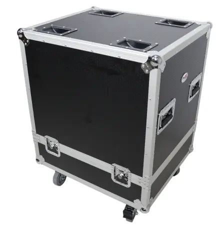 ProX XS-252521SPW | Flight Case w/ Casters For RCF SUB 905-AS II & RCF SUB 705-AS II