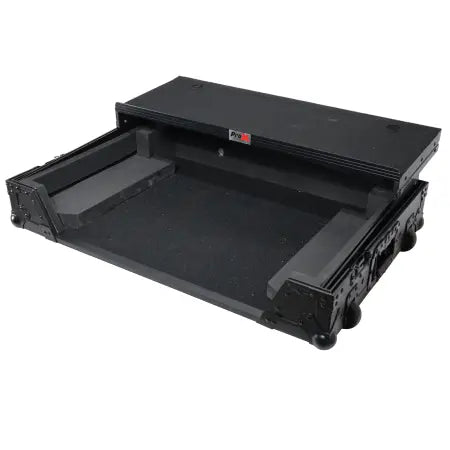 ProX XS-DDJ-REV7WLTBL | Flight Case for DDJ-REV7 | Laptop Shelf, Glide Platform & Black Finish