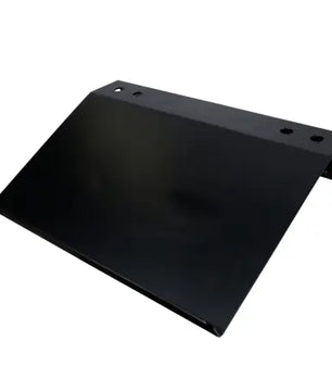 ProX XT-LECTERN24BL | 24in Angled Truss Lectern Top | Black Aluminum with D-Series Connector Punchouts