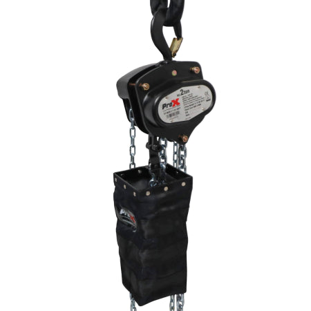 ProX XT-MCH2T30FT | 2-Ton Manual Chain Hoist with 30 Ft Chain for Stage Truss & Line Arrays