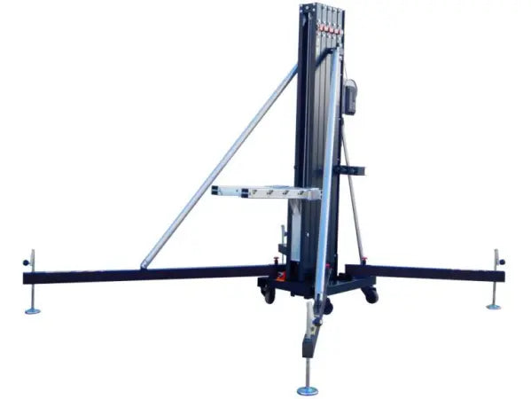 ProX XTF-FT7045 Fantek with XTF-ATF17PA Line Array Adapter, Hanging Ring | 22ft Crank Stand (992lb Max Load)