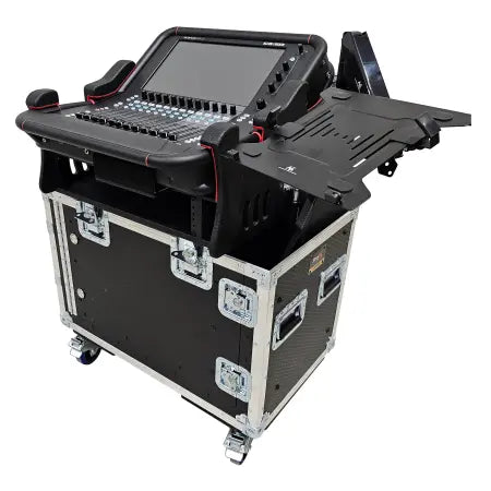 ProX XZF-AHAVANTISSOLO2ULMA | Allen and Heath AVANTIS  Hydraulic Retracting Lifting w/ 2U Rack Space Case