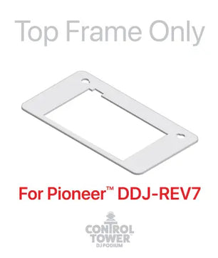 ProX XZF-DJ DDJREV7WPLATE | Replacement White Top Plate For Rev7
