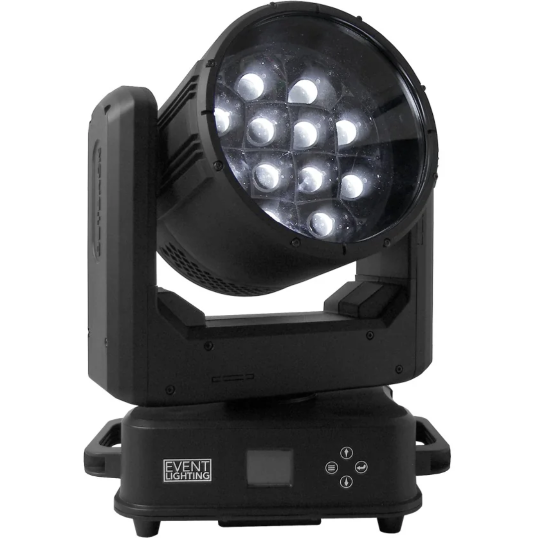 Event Lighting OUTBACK12X40W | 480W IP65 Outdoor RGBW LED Zoom Wash with Pixel Control