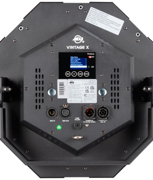 American DJ Vintage X | 4x60W Amber Retro Blinder with RGB Background LEDs & Wireless Control