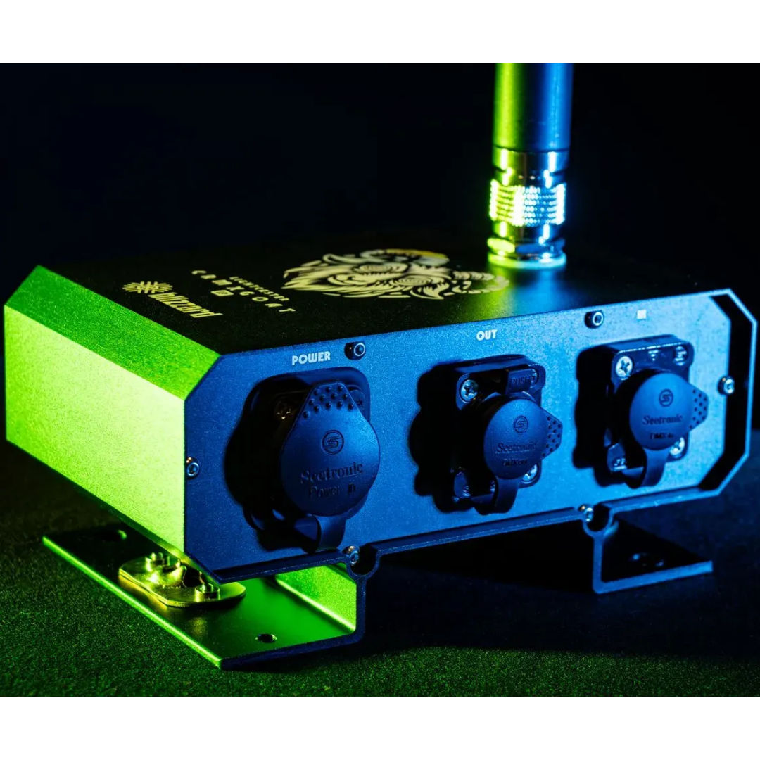 Blizzard Lighting Lightcaster CRMX GOAT IP | IP65 Wireless DMX Transceiver with 1000m Range & RDM Support