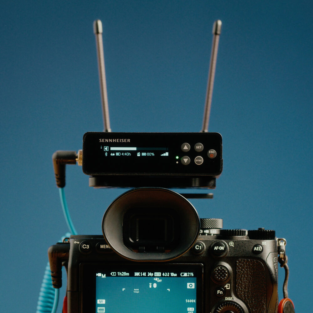 Sennheiser EW-DP 835 SET (R1-6) | Digital Wireless Handheld Mic System for Camera Use (520–576 MHz)