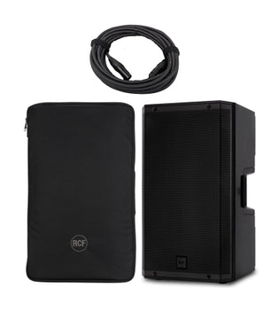 RCF ART 945-A Speaker Package with Cover | 15in - 135dB | Active Loudspeaker with Padded Cover