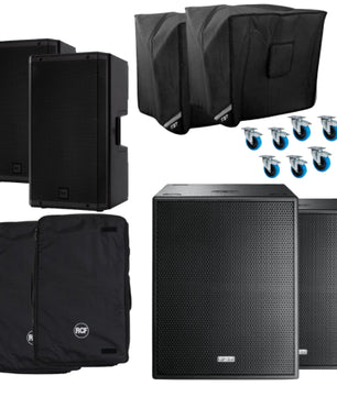 RCF ART 945A Pack with FBT Subs