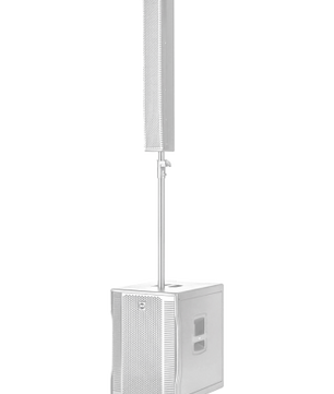 RCF Evox 12 (White) | 15″ Woofer – 130 dB | Portable Column PA System