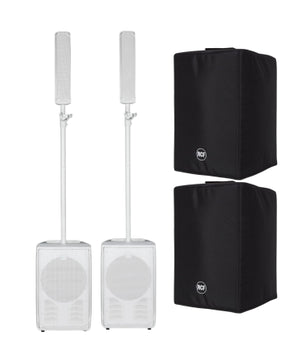 RCF Evox J8 and JMIX8 Active Package (White)