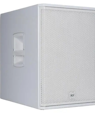 RCF SUB 15-AX White | 15in - 133 dB | Bluetooth DSP Subwoofer w/ Mixer & Crossover Presets