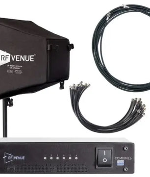 RF Venue COMB6CPB | 6-Channel IEM System with CP Beam Antenna (470 to 608 MHz)