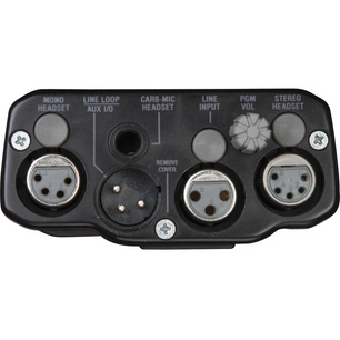 RTS BP325 BLACK | 2-Channel Portable Beltpack Station for RTS Two-Wire Intercom Systems