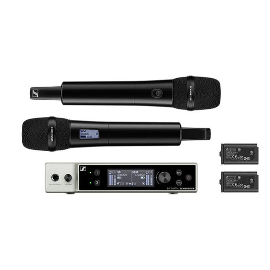 Sennheiser EW-DX 835-S Set (R1-9 Band) | Dual Handheld Wireless System