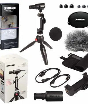 Shure MV88+SE215 Portable Videography Kit