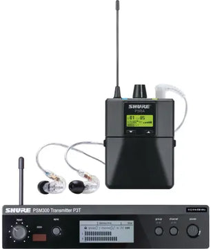 Shure P3TRA215CL-G20 | PSM300 Wireless In-Ear Monitor System with SE215 Earphones