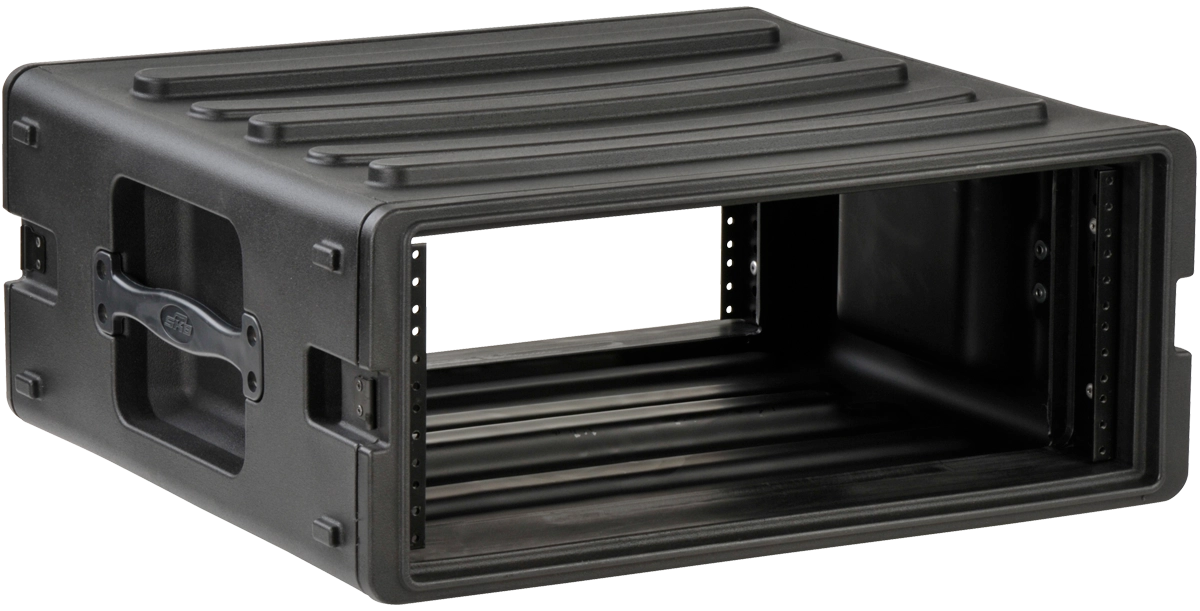 SKB 1SKB-R4U | 4U Rack Case Amp, Wireless Microphone