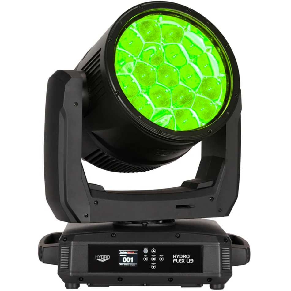 American DJ Hydro Flex L19 | 1,140W IP65 RGBL Moving Head Wash with Pixel Control & Wireless