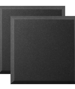 Ultimate Support UA-WPB-24_12 | 12-Pack of 24x24in Sound Absorption Panels (Bevel)