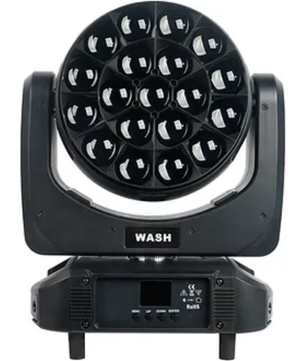 Crisp Stella Wash 1920F | 350W RGBW LED Wash with Zoom | Pixel Mapping & Quiet Operation
