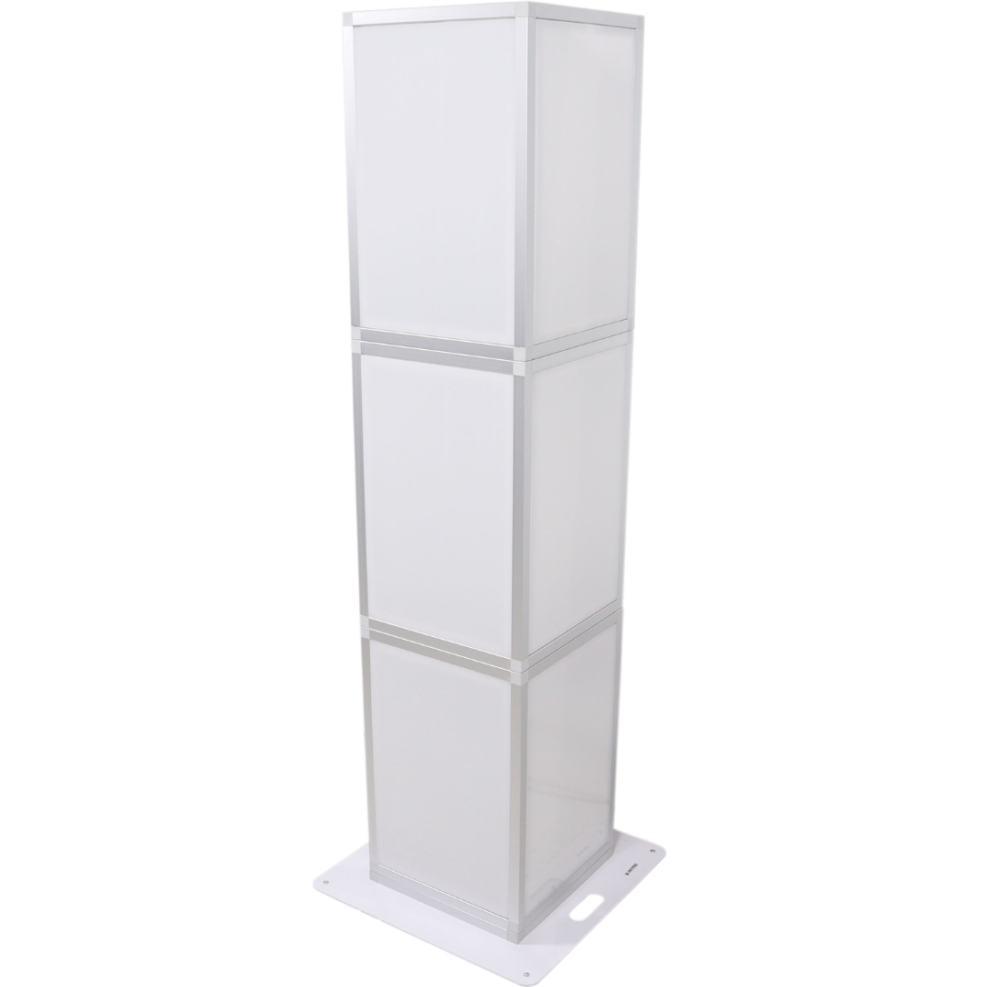 ProX XSA-PILLAR6FT | 6ft Acrylic LED Totem