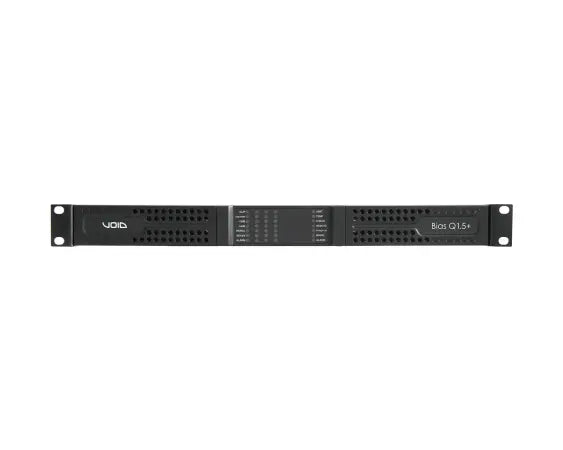 VOID Acoustics Bias Q1.5+ | 4-channel Flexible Amplifier with DSP and AES67