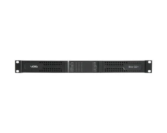 VOID Acoustics Bias Q2+ | 4800W 4-Channel Amplifier with DSP and AES67