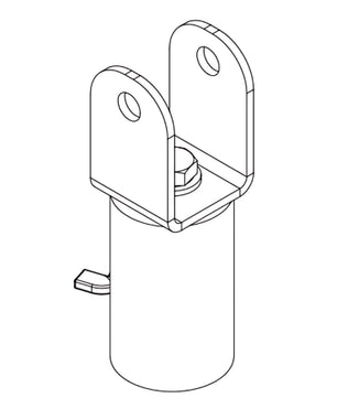 VOID Acoustics TU - Pole Bracket Kit - White