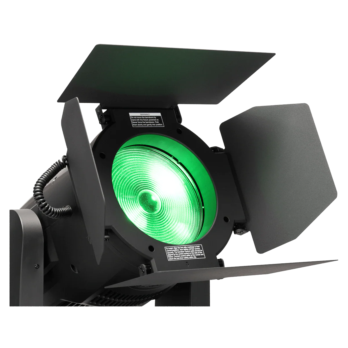 Elation Fuze Wash 500 Motorized Barndoors | DMX Beam Control + Blade Indexing