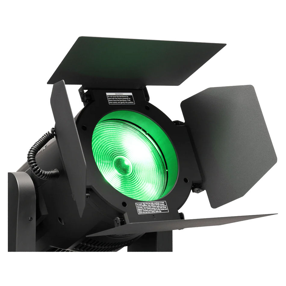 Elation Fuze Wash 500 Motorized Barndoors | DMX Beam Control + Blade Indexing