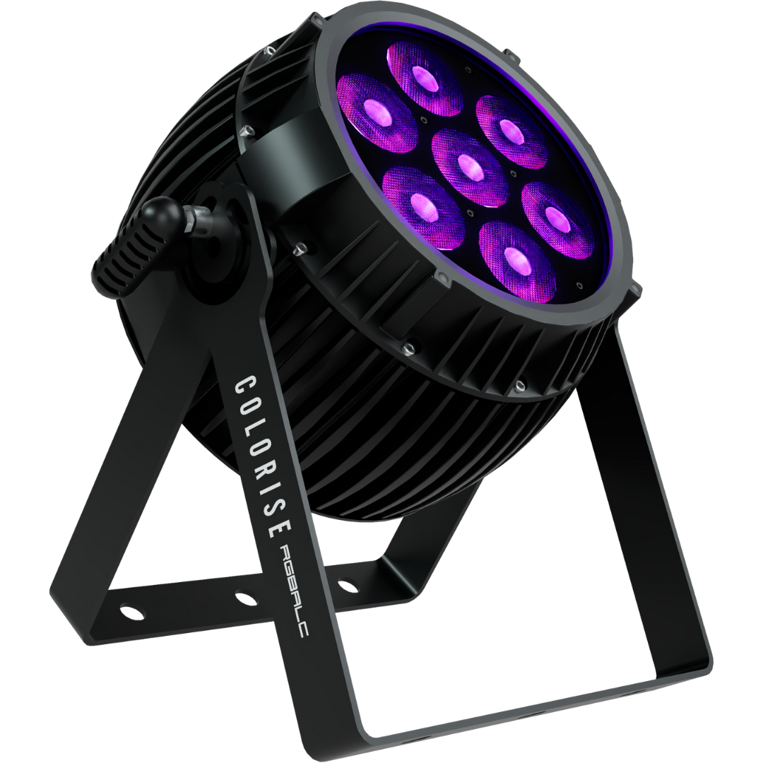 Blizzard Lighting Colorise RGBALC | 7x20W RGBALC 6-in-1 LED Wash Light with Color Mixing & White Presets
